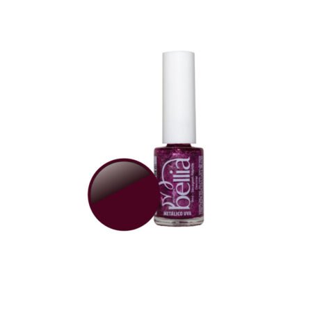 Esmalte Bellia Metálico - Metálico Uva 9ml