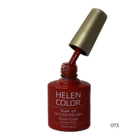 Esmalte em Gel Helen Color Vermelho #073