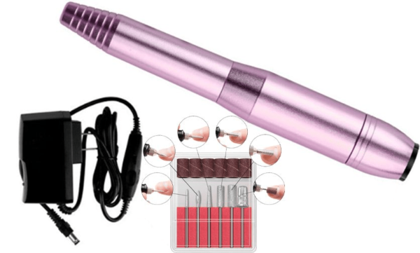 Lixadeira Elétrica De Unhas Nail Drill 20,000 Rpm Bivolt