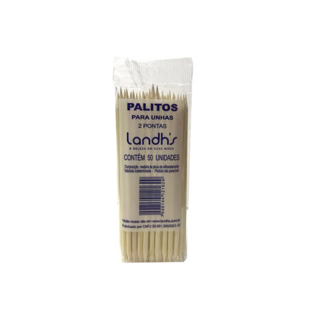 Palito Landhs 2 Pontas C/ 50 Unidades