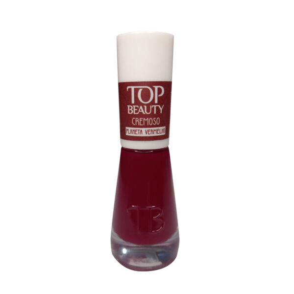 Esmalte Top Beauty Planeta Vermelho 9ml