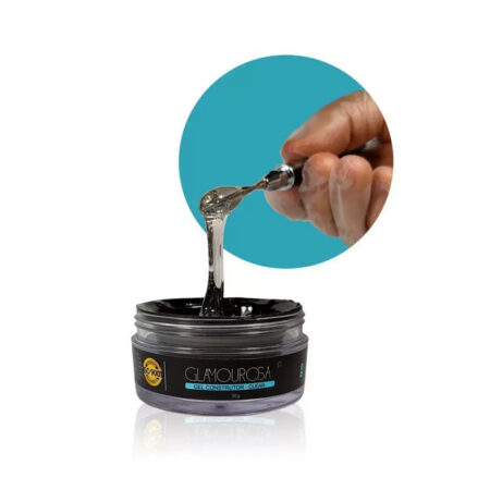 Gel Majestic Nails Glamourosa Clear 30g