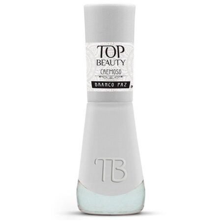 Esmalte Top Beauty Branco Paz 9ml