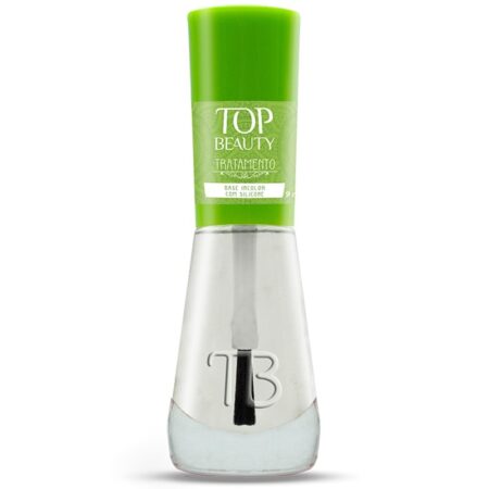 Esmalte Top Beauty Base Incolor Com Silicone