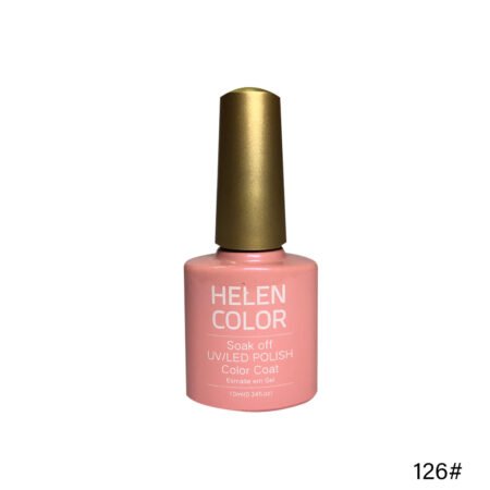 Esmalte em gel Helen Color Rosa #126