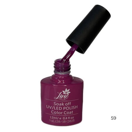 Esmalte em gel Lírio Cor 059