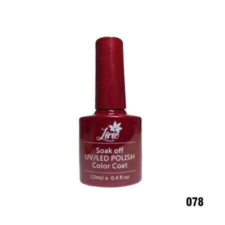 Esmalte em Gel Lírio Coleção B Cor: 078