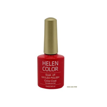 Esmalte em gel Helen Color Vermelho #166