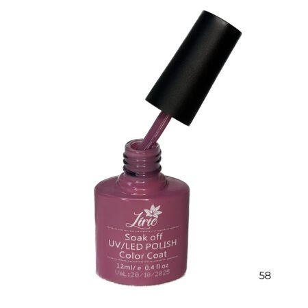 Esmalte em gel Lírio Cor 058