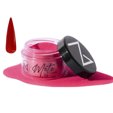 Pó Acrílico Majestic Linha Mate Carmesin 10g
