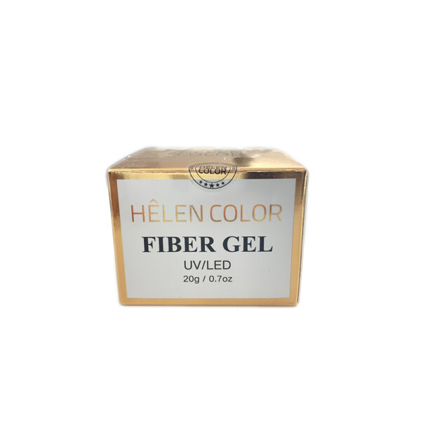 Gel Helen Color Fiber Nude Chic 20gr - Imagem 2