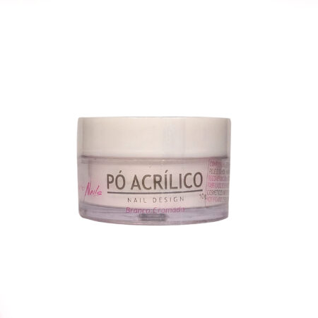 Pó Acrílico Magic Branco Cromado 10g