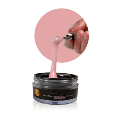 Gel Hard Majestic Nails Linha Real Rose Elegante 30g
