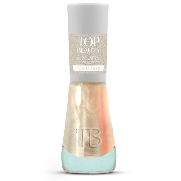 Esmalte Top Beauty Pote de Ouro