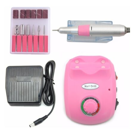Motor Nail Master 30.000 Rpm Profissional Rosa
