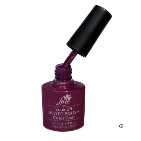 Esmalte em gel Lírio Cor 061