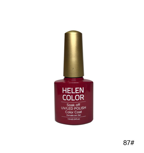 Esmalte em gel Helen Color Vinho #87