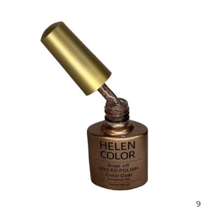 Esmalte em gel Helen Color Glitter #9