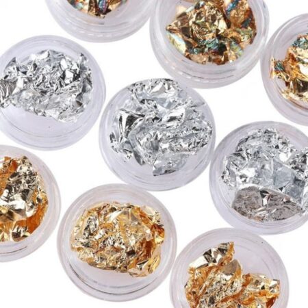 Kit Folhas de Ouro 12 unid