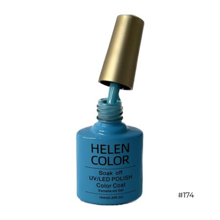 Esmalte em gel Helen Color Azul #174