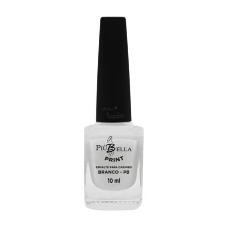 Esmalte Para Carimbo Piu Bella Branco 10ml