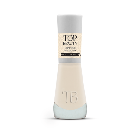 Esmalte Top Beauty Sorvete de Creme