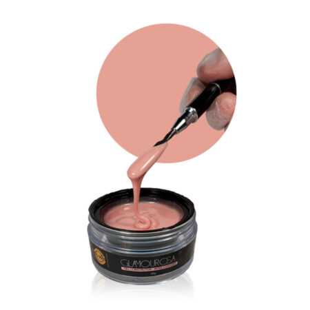 Gel Majestic Nails Glamourosa Nude Luxuoso 30g