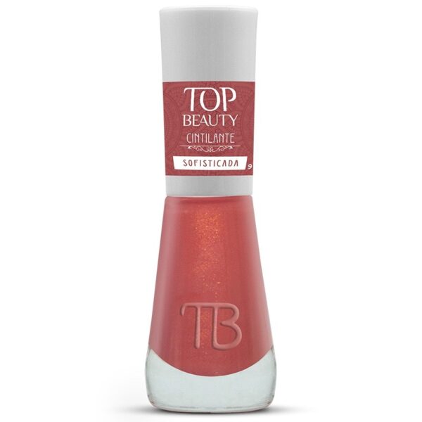 Esmalte Top Beauty Cintilante Sofisticada 9ml