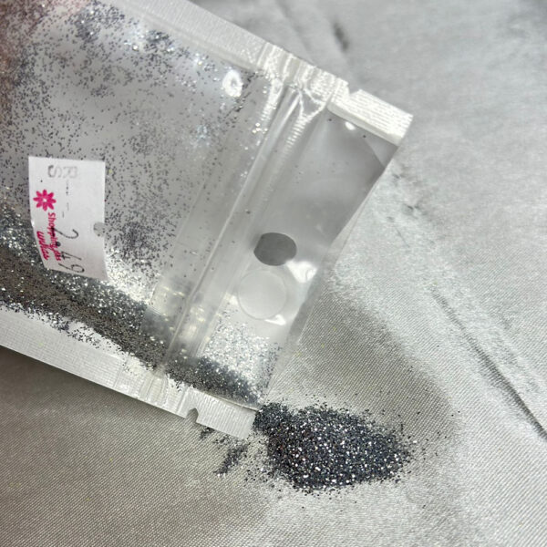 Glitter Fino Prata Saquinho