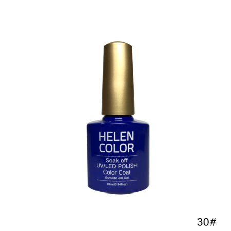 Esmalte em gel Helen Color Azul Escuro #30