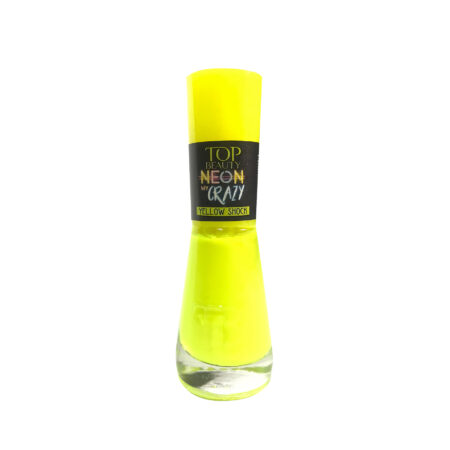 Esmalte Top Beauty Neon My Crazy Yellow Shock 9ml