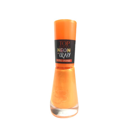Esmalte Top Beauty Neon My Crazy Nitro Orange 9ml
