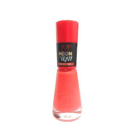 Esmalte Top Beauty Neon My Crazy Rocket Red 9ml