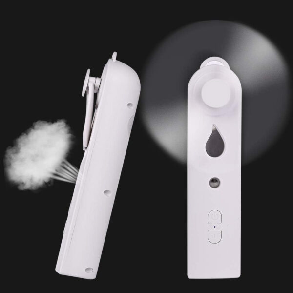 Ventilador de Cílios com Nano Mister Branco - Image 3