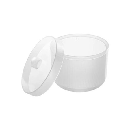 Pote para Esterilizar Broca Redondo Transparente
