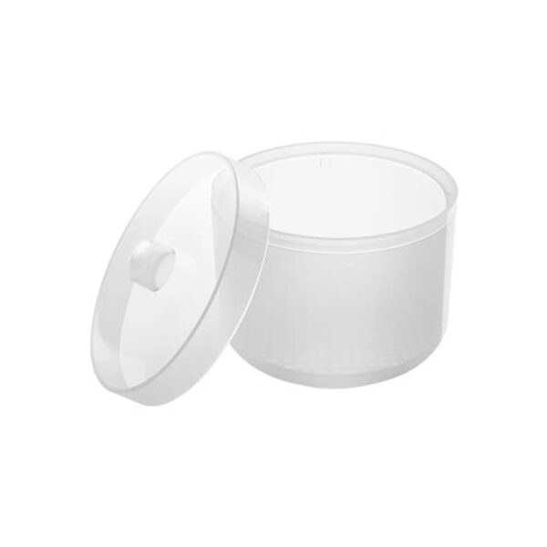 Pote para Esterilizar Broca Redondo Transparente