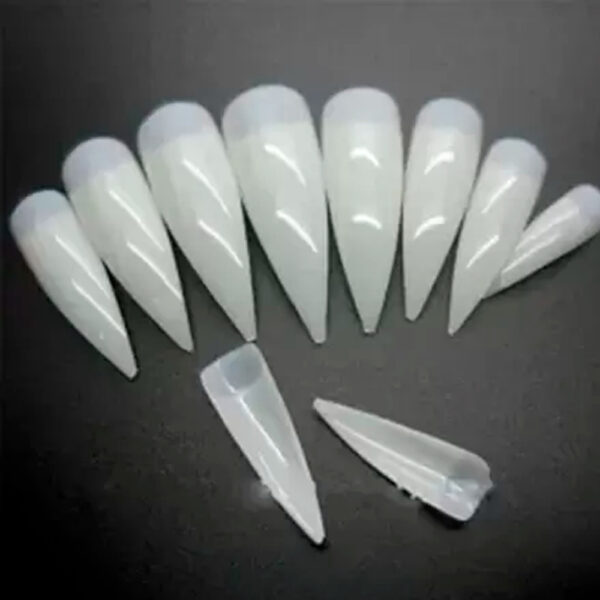 Postiça Stiletto Leitosa Kiss She 100 unidades - Image 2