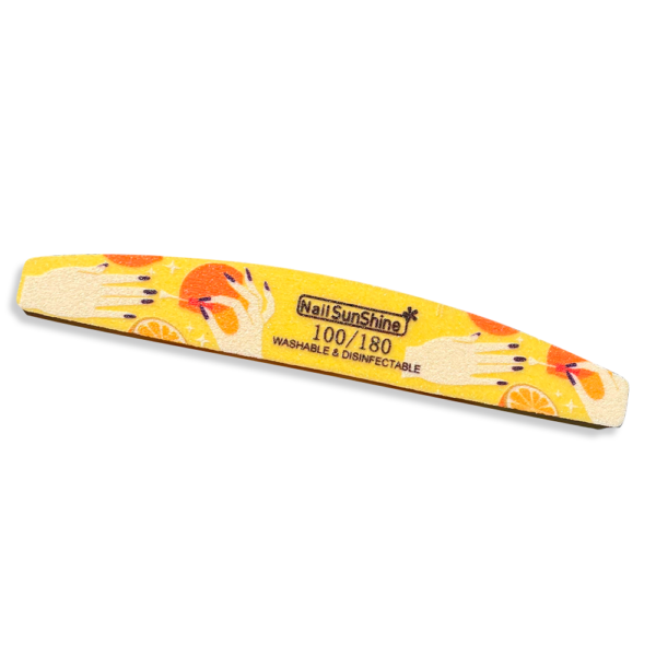 Lixa Polidora Bananão Decorada NailSunShine 100/180