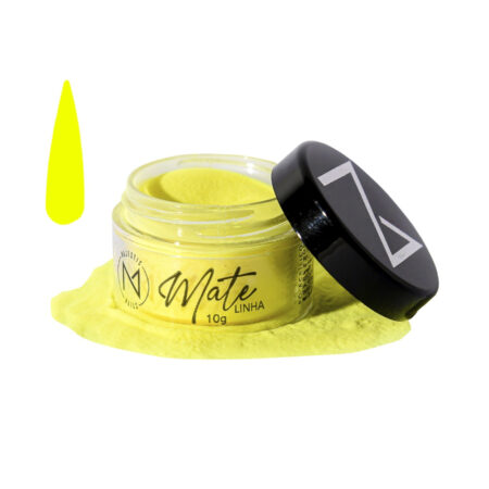 Pó Acrílico Majestic Linha Mate Amarelo 800 10g