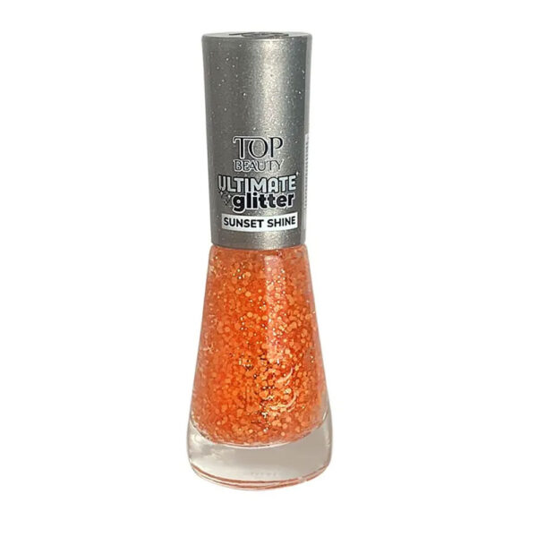 Kit 5 Esmaltes Top Beauty Glitter - Imagem 4