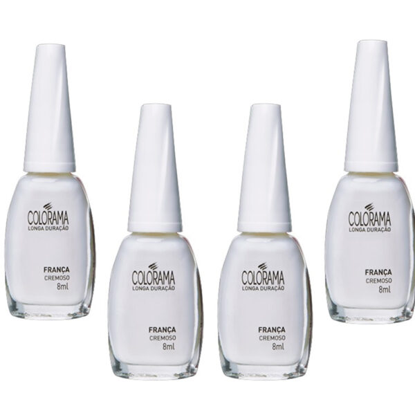 Kit 4 Esmalte Colorama França 8ml #PG3