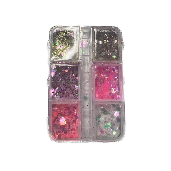 Kit Glitter Flocado Dafu - 6 Unidades - Imagem 3