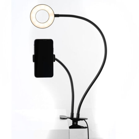 Suporte de Celular para Mesa Com Ring Light