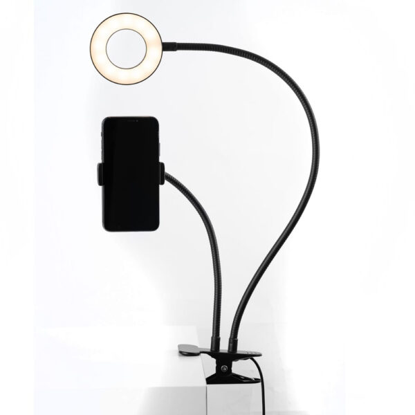 Suporte de Celular para Mesa Com Ring Light