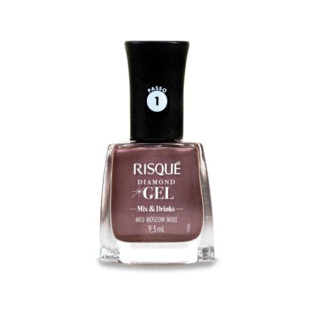 Esmalte Risque Diamond Gel Meu Moscow Mule 9,5ml