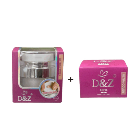 Kit Gel Pump Ultra Cover 22g + Refil Ultra Cover 22g