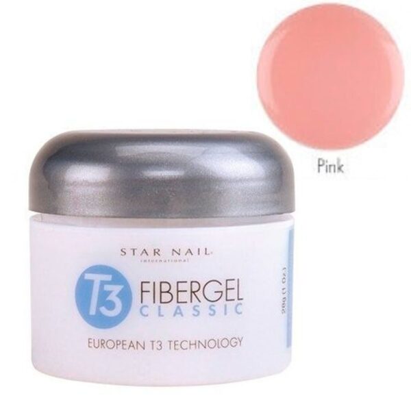 Gel T3 Fibergel Pink Cuccio 28g - Image 3