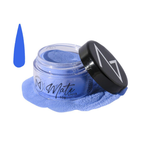 Pó Acrílico Majestic Linha Mate Azul 700 10g