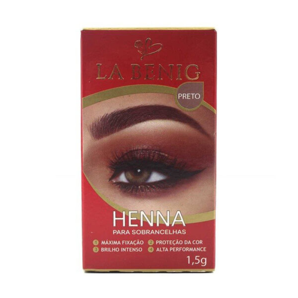 Henna La Benig Preto 1,5g