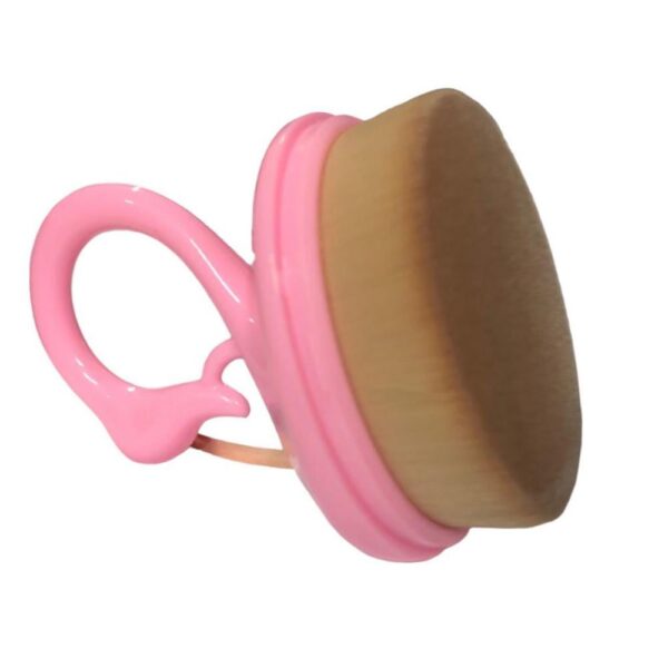 Pompom Espanador Grande Cisne Mey Rosa - Imagem 2